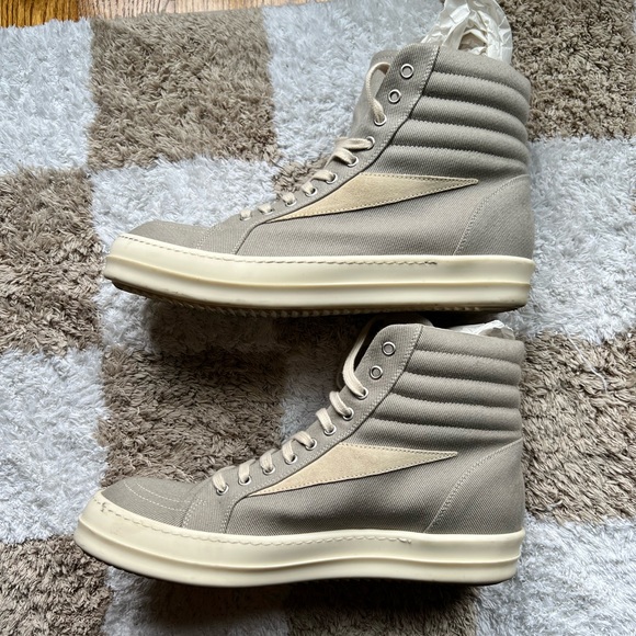 Rick Owen’s DRKSHDW High-Top Sneakers - Picture 5 of 7